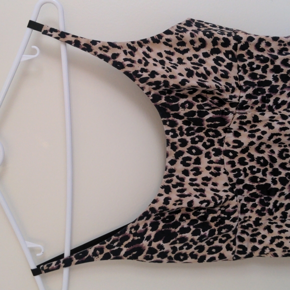 Forever 21 Leopard Print Strappy Dress - Picture 4 of 9